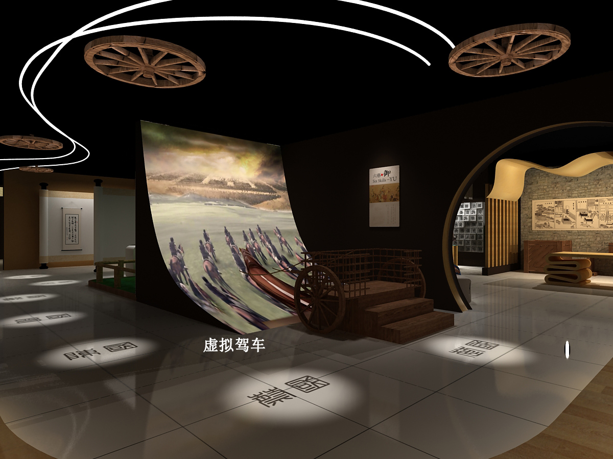 安吉县工人文化宫|云图视觉|3D|Architecture/Interior|云图数字视觉_Original作品-站酷(ZCOOL)